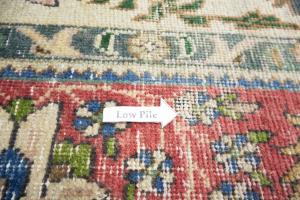9'6x12'5 Hand Knotted Traditional Floral Oriental Wool Rug