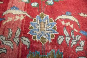 9'6x12'5 Hand Knotted Traditional Floral Oriental Wool Rug