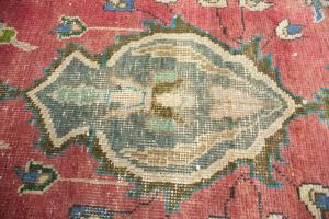9'6x12'5 Hand Knotted Traditional Floral Oriental Wool Rug