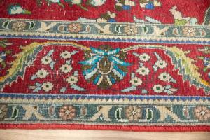 9'6x12'5 Hand Knotted Traditional Floral Oriental Wool Rug