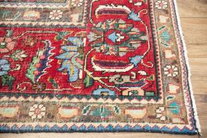 9'9x12'9 Hand Knotted Traditional Floral Oriental Wool Rug