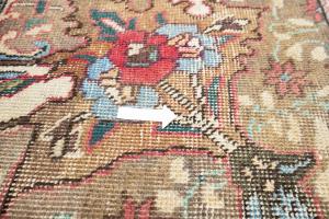 9'9x12'9 Hand Knotted Traditional Floral Oriental Wool Rug