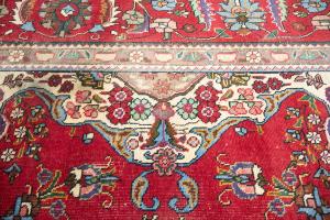 9'9x12'9 Hand Knotted Traditional Floral Oriental Wool Rug