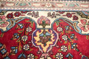 9'9x12'9 Hand Knotted Traditional Floral Oriental Wool Rug