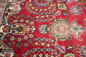 9'9x12'9 Hand Knotted Traditional Floral Oriental Wool Rug