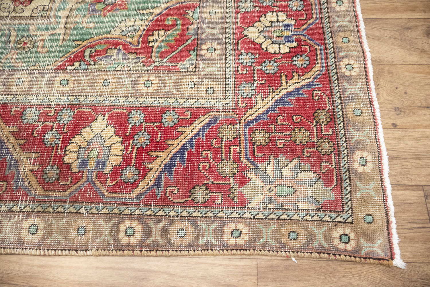 9'6x12'11 Hand Knotted Traditional Floral Oriental Wool Rug - Image 16