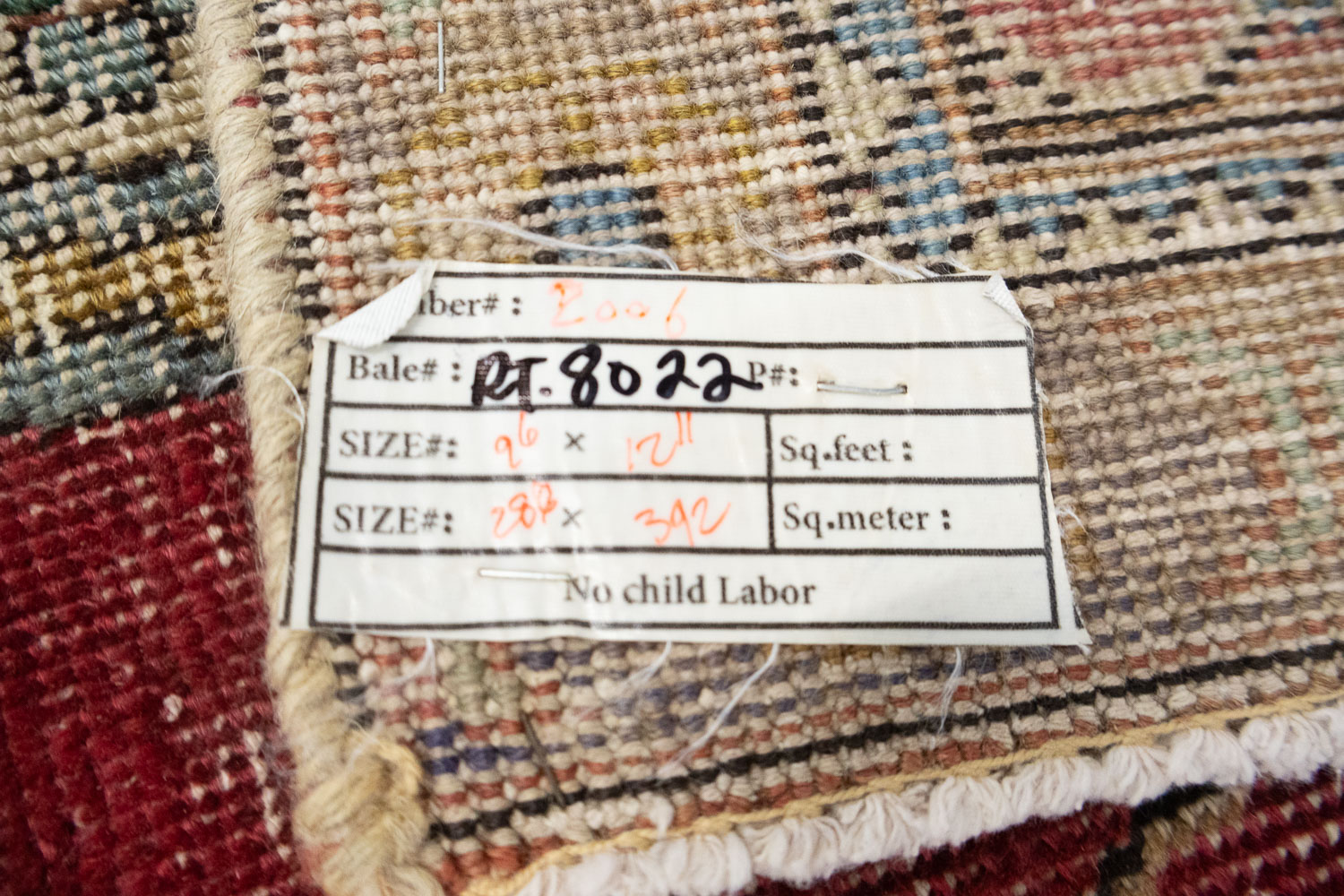 9'6x12'11 Hand Knotted Traditional Floral Oriental Wool Rug - Image 22