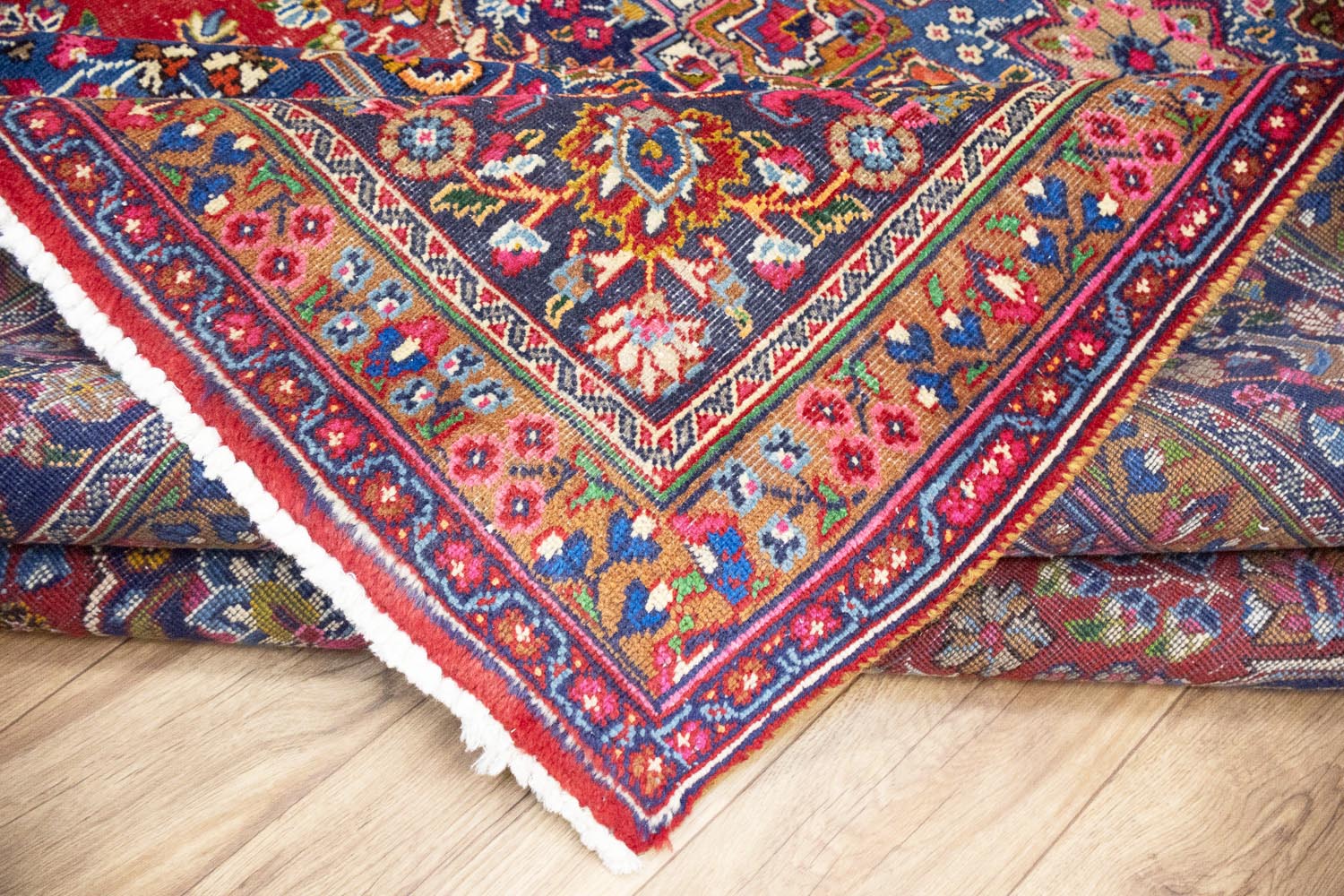 9'7x12'6 Hand Knotted Traditional Floral Oriental Wool Rug - Image 19