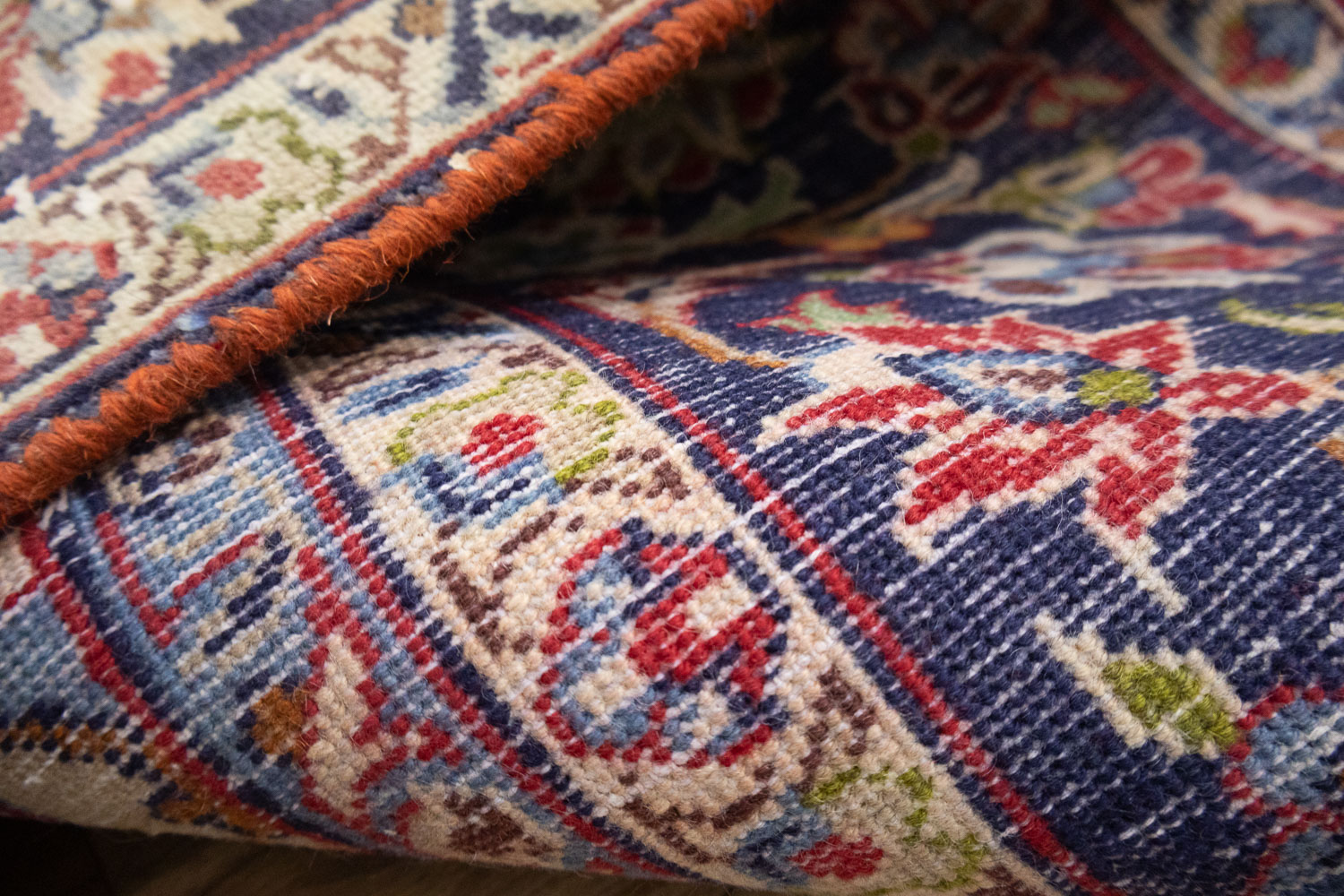 9'1x12'11 Hand Knotted Traditional Floral Oriental Wool Rug - Image 19