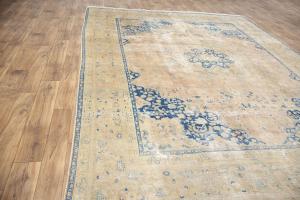 9'5x12'2 Hand Knotted Tribal Floral Oriental Wool Rug