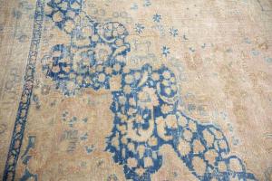 9'5x12'2 Hand Knotted Tribal Floral Oriental Wool Rug