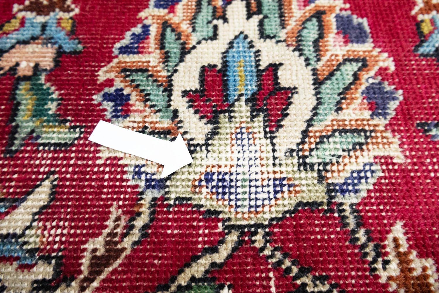 9'8x13'3 Hand Knotted Traditional Floral Oriental Wool Rug - Image 16