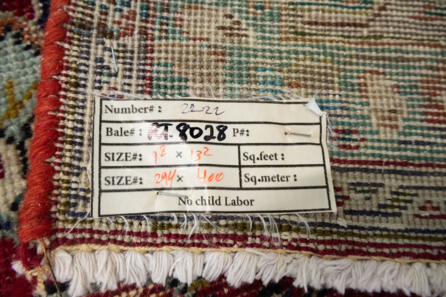 9'8x13'3 Hand Knotted Traditional Floral Oriental Wool Rug - Image 21