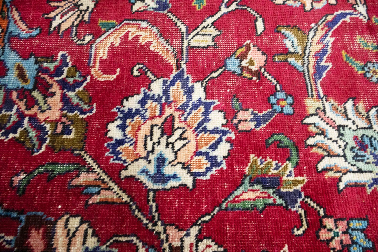 9'8x13'3 Hand Knotted Traditional Floral Oriental Wool Rug - Image 10