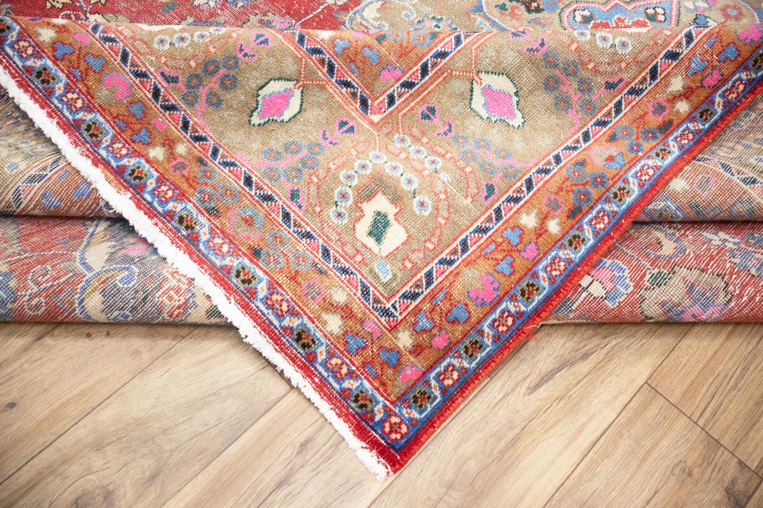 9'8x12'6 Hand Knotted Traditional Floral Oriental Wool Rug - Image 19