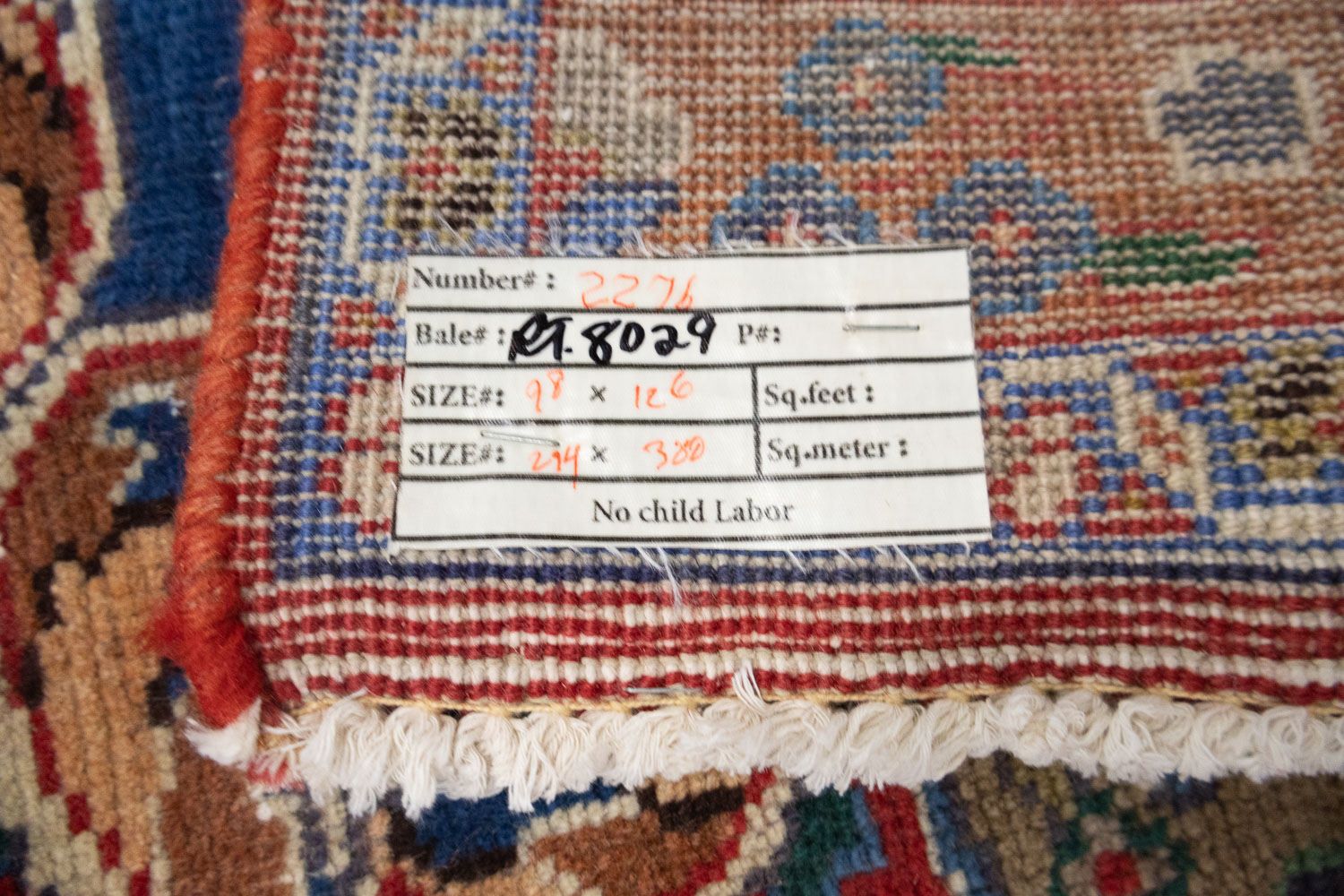 9'8x12'6 Hand Knotted Traditional Floral Oriental Wool Rug - Image 21