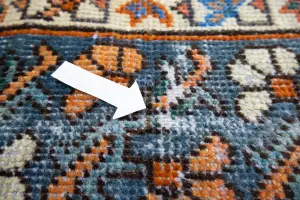 5'3x10'1 Hand Knotted Tribal Geometric Oriental Wool Rug