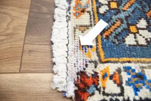 5'3x10'1 Hand Knotted Tribal Geometric Oriental Wool Rug