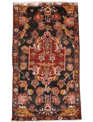 5'2x9'3 Hand Knotted Floral Classic Oriental Wool Rug