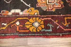 5'2x9'3 Hand Knotted Floral Classic Oriental Wool Rug
