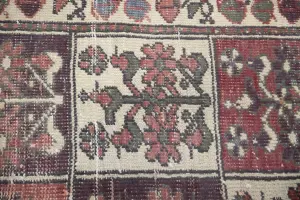 4'9x9'9 Hand Knotted Tribal Geometric Oriental Wool Rug