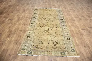 4'8x9'8 Hand Knotted Tribal Floral Oriental Wool Rug