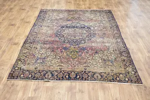 6'3x8'8 Hand Knotted Floral Classic Oriental Wool Rug