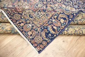 6'3x8'8 Hand Knotted Floral Classic Oriental Wool Rug