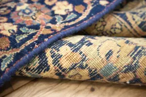 6'3x8'8 Hand Knotted Floral Classic Oriental Wool Rug