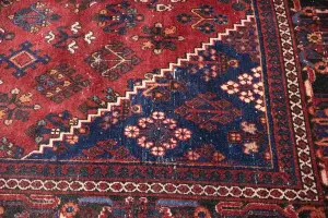 7'0x10'3 Hand Knotted Tribal Geometric Oriental Wool Rug