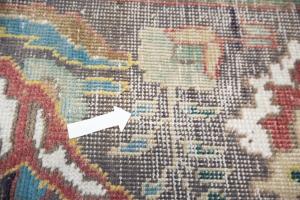 6'4x9'4 Hand Knotted Muted Floral Classic Oriental Wool Rug