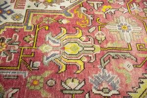 6'6x9'11 Hand Knotted Muted Floral Classic Oriental Wool Rug