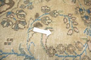 6'3x9'3 Hand Knotted Muted Floral Classic Oriental Wool Rug