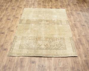 6'7x9'7 Hand Knotted Floral Classic Oriental Wool Rug