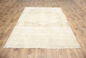 6'7x9'7 Hand Knotted Floral Classic Oriental Wool Rug