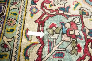 6'6x9'10 Hand Knotted Floral Classic Oriental Wool Rug