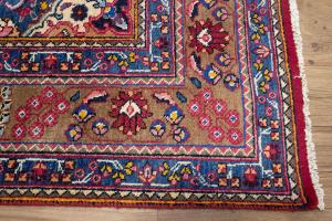 6'5x9'4 Hand Knotted Floral Classic Oriental Wool Rug