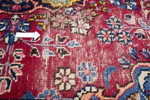 6'5x9'4 Hand Knotted Floral Classic Oriental Wool Rug