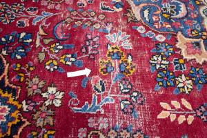 6'5x9'4 Hand Knotted Floral Classic Oriental Wool Rug