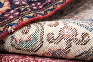 7'1x10'6 Hand Knotted Floral Classic Oriental Wool Rug