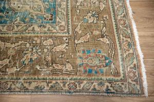 6'7x9'7 Hand Knotted Floral Classic Oriental Wool Rug