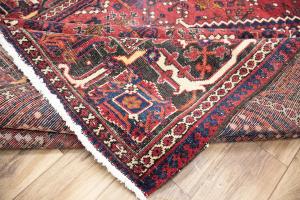 7'0x10'2 Hand Knotted Floral Classic Oriental Wool Rug