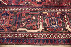 7'0x10'2 Hand Knotted Floral Classic Oriental Wool Rug