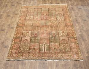 6'10x10'0 Hand Knotted Floral Classic Oriental Wool Rug