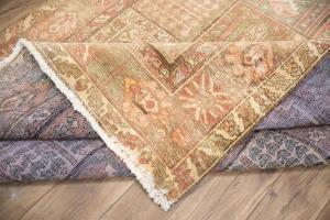 6'10x10'0 Hand Knotted Floral Classic Oriental Wool Rug