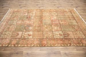 6'10x10'0 Hand Knotted Floral Classic Oriental Wool Rug