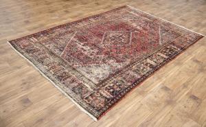 6'6x9'7 Hand Knotted Floral Classic Oriental Wool Rug