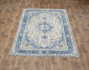 6'3x9'2 Hand Knotted Floral Classic Oriental Wool Rug