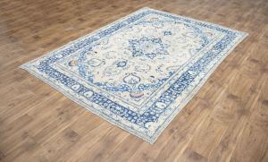 6'3x9'2 Hand Knotted Floral Classic Oriental Wool Rug