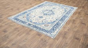 6'3x9'2 Hand Knotted Floral Classic Oriental Wool Rug